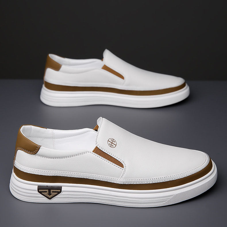 | Męskie lekkie elastyczne slip-on buty | Codzienny komfort