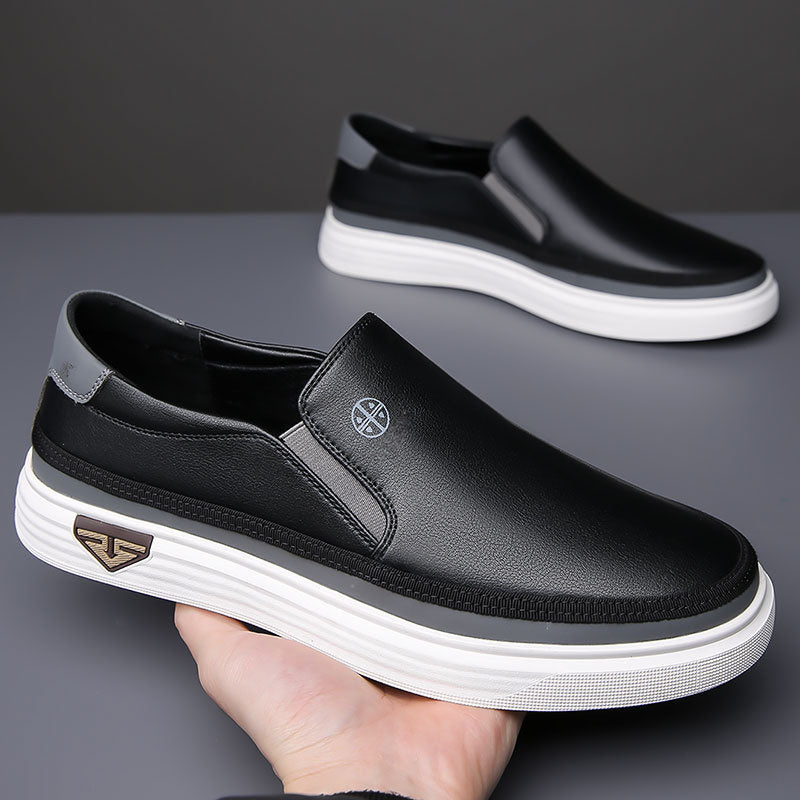 | Męskie lekkie elastyczne slip-on buty | Codzienny komfort