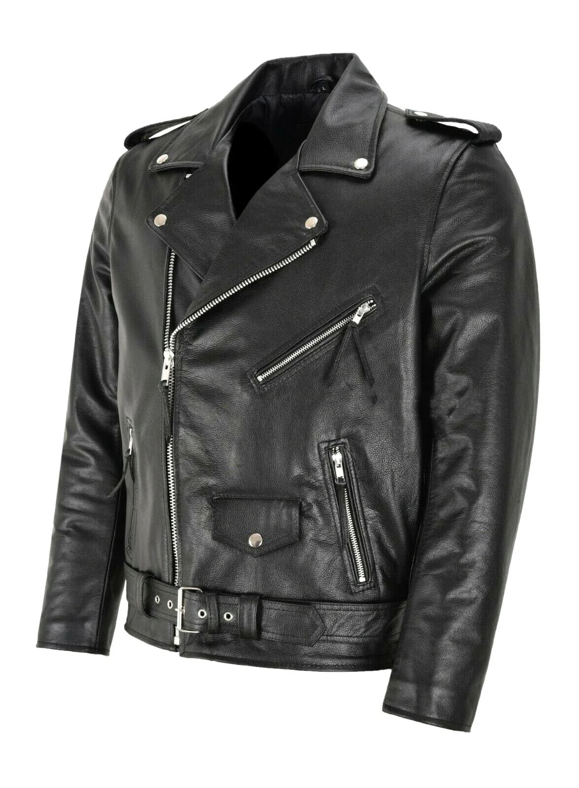 | Skórzana Kurtka Biker