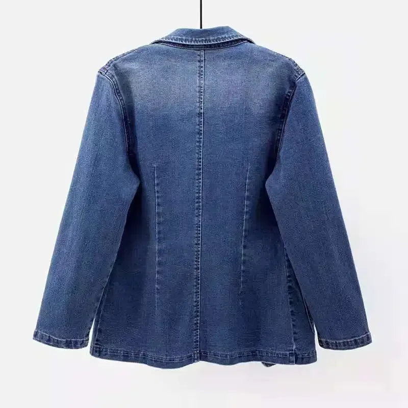 | ELEGANCKA KURTKA DŻINSOWA