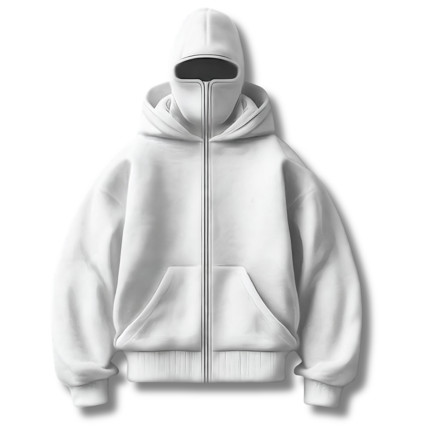 | Bluza z kapturem z zamkiem (unisex)