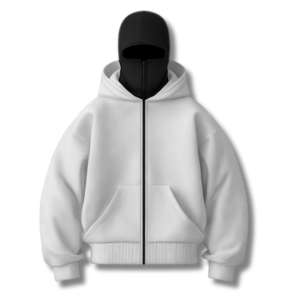 | Bluza z kapturem z zamkiem (unisex)