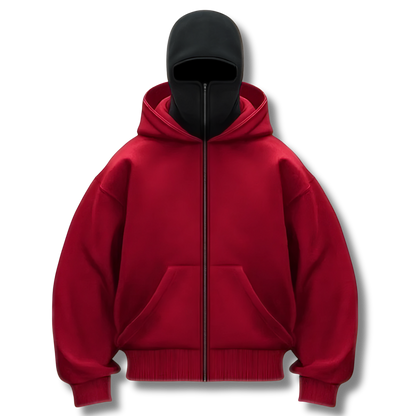 | Bluza z kapturem z zamkiem (unisex)