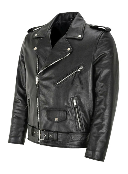| Skórzana Kurtka Biker