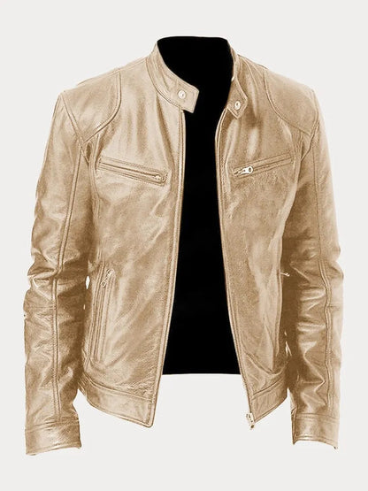 | Kurtka casual skórzana
