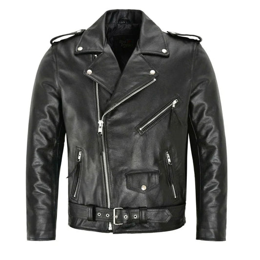 | Skórzana Kurtka Biker