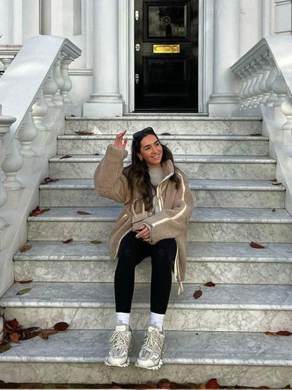 | Płaszcz Teddy Oversize