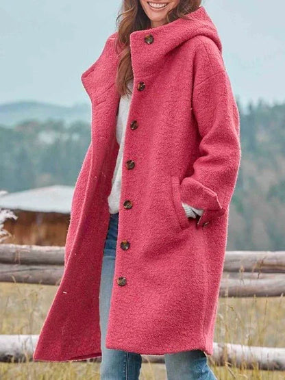 | Elegancka Wełniana Kurtka